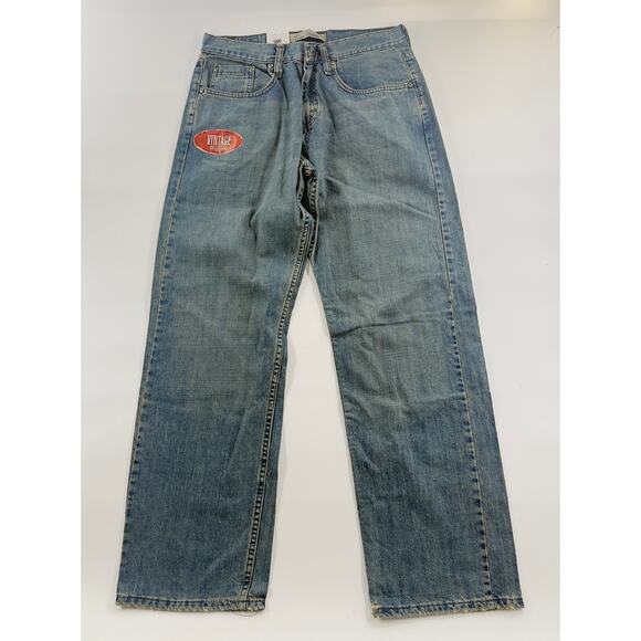 Wrangler Hero Originals Jeans 30x30 Loose Straight Vintage Collection Blue Denim - Picture 1 of 5